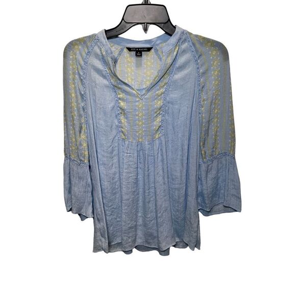 Zac & Rachel Gauze Top Size Small Boho - Picture 1 of 3